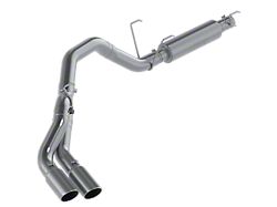 MBRP 4-Inch Installer Series Single Exhaust System with Dual Polished Tips; Side Exit (14-22 6.4L RAM 2500)