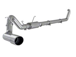 MBRP 4-Inch Installer Series Turbo-Back Single Exhaust System with Polished Tip; Side Exit (03-04 4WD 5.9L RAM 2500)