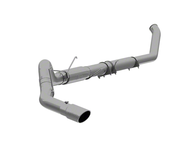MBRP 5-Inch XP Series Turbo-Back Single Exhaust System with Polished Tip; Side Exit (03-04 5.9L RAM 2500)