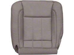 Replacement Bucket Seat Bottom Cover; Driver Side; Khaki/Tan Perforated Leather (06-08 RAM 1500 Laramie)