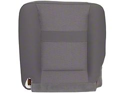 Replacement Bucket Seat Bottom Cover; Driver Side; Medium Slate Gray Cloth (06-09 RAM 2500 SLT)