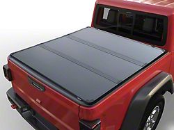 Vanguard Off-Road Hard Tri-Fold Tonneau Cover; Black (10-18 RAM 2500 w/ 6.4-Foot Box & w/o RAM Box)