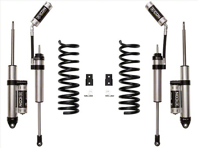 ICON Vehicle Dynamics 2.50-Inch Suspension Lift System; Stage 2 (14-22 4WD RAM 2500 w/ Air Ride)