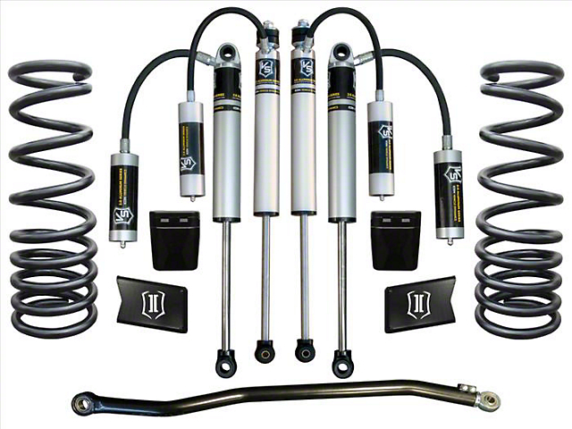 ICON Vehicle Dynamics 2.50-Inch Suspension Lift System; Stage 2 (03-12 4WD RAM 2500)