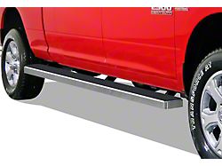 5-Inch iStep Wheel-to-Wheel Running Boards; Hairline Silver (10-22 RAM 2500 Mega Cab)