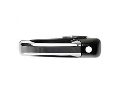Exterior Door Handle; Front Driver Side; Chrome and Black (09-18 RAM 1500)