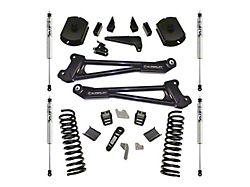 SuperLift 4-Inch Suspension Lift Kit with Replacement Radius Arms and FOX Shocks (14-18 4WD 6.7L RAM 2500 w/o Air Ride, Excluding Power Wagon)