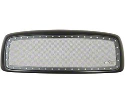 Evolution Stainless Steel Wire Mesh Upper Replacement Grille; Black (02-05 RAM 1500)