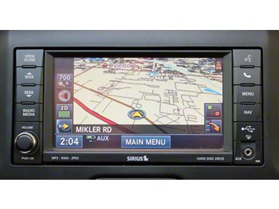 Infotainment GPS Navigation RHR 730N Radio (11-18 Jeep Wrangler JK)