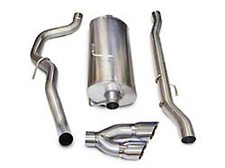 Corsa 3-Inch Sport Single Exhaust System with Polished Tips; Side Exit (10-13 5.7L RAM 2500)