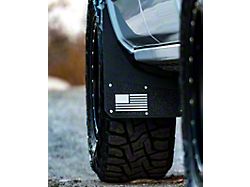 Merica Mud Flaps; Front; White (19-22 RAM 1500, Excluding TRX)