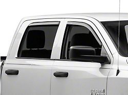 In-Channel Ventvisor Window Deflectors; Front and Rear; Dark Smoke (10-22 RAM 2500 Crew Cab)