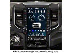 13.60-Inch Android 9 Vertical Screen Navigation Radio; Silver/Chrome (19-21 RAM 2500)