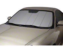 Covercraft UVS100 Heat Shield Custom Sunscreen; Silver (19-23 RAM 2500 w/ 10-Inch Wide Rearview Mirror Sensor)