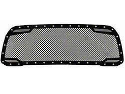 Royalty Core RC2 Twin Mesh Upper Replacement Grille; Gloss Black (19-22 RAM 2500 w/ Forward Facing Camera)