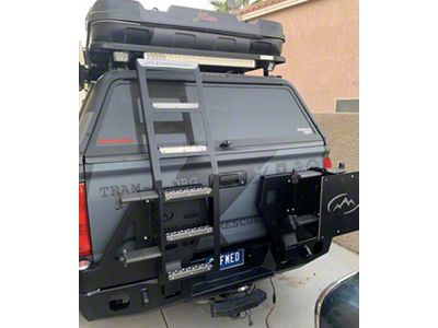 Expedition One Bolt-On Ladder Attachment for Dual Swing Setups (14-21 Tundra)