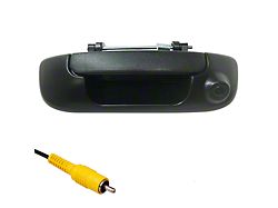 Master Tailgaters Tailgate Handle with Backup Reverse Camera; Black (02-08 RAM 1500)