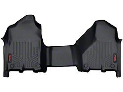 Rough Country Heavy Duty Front Over the Hump Floor Mats; Black (19-22 RAM 2500 Crew Cab)