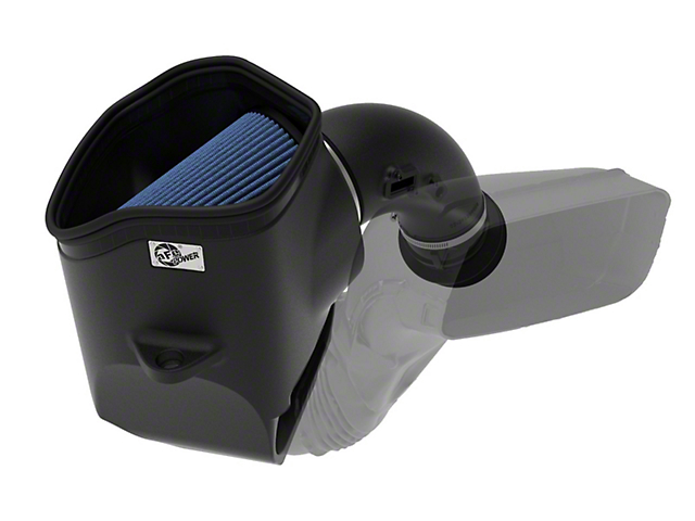 AFE Magnum FORCE Stage 2 Cold Air Intake with Pro 5R Oiled Filter; Black (19-22 6.7L RAM 2500)