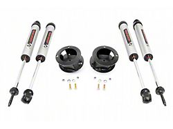 Rough Country 2.50-Inch Front Leveling Kit with V2 Monotube Shocks (14-22 4WD RAM 2500 w/ Rear Coil Springs, Excluding Power Wagon)