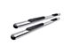 Premier 4 Oval Nerf Side Step Bars without Mounting Kit; Stainless Steel (16-24 Titan XD Crew Cab)
