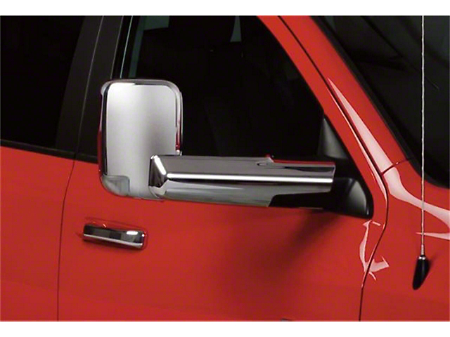 Putco Towing Mirror Covers; Chrome (10-18 RAM 2500)