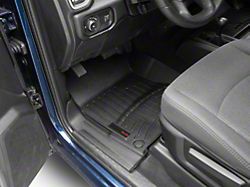 Weathertech DigitalFit Front Floor Liners; Black (19-26 RAM 2500 Crew Cab, Mega Cab)