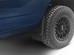 Weathertech No-Drill Mud Flaps; Front and Rear; Black (19-26 RAM 2500)