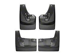 Weathertech No-Drill Mud Flaps; Front and Rear; Black (19-26 RAM 2500 DRW w/ OE Fender Flares)