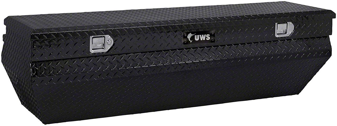 UWS Tundra 55-Inch Aluminum Wedge Angled Utility Chest Tool Box; Gloss ...