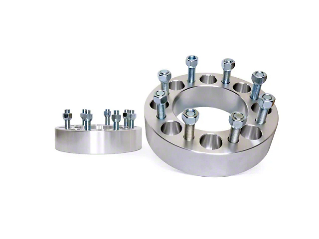Rough Country 2-Inch Wheel Spacers; Aluminum (03-10 4WD RAM 2500)