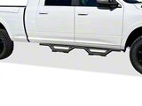 Octagon Tube Drop Style Nerf Side Step Bars; Black (10-26 RAM 3500 Mega Cab)
