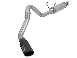 AFE MACH Force-XP 4-Inch Single Exhaust System with Black Tip; Side Exit (14-23 6.4L RAM 2500)