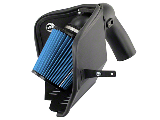 AFE Magnum FORCE Stage 2 Cold Air Intake with Pro 5R Oiled Filter; Black (07-12 6.7L RAM 2500)