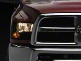 Raxiom Axial Series OEM Style Replacement Headlights with Dual Bulb; Chrome Housing; Lightly Smoked Lens (10-18 RAM 2500 w/ Factory Halogen Non-Projector Headlights)