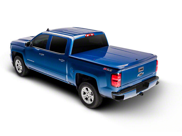 UnderCover LUX Hinged Tonneau Cover; Unpainted (03-09 RAM 2500 w/ 6.4-Foot Box)