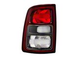 OE Style Tail Light; Black Housing; Red Clear Lens; Driver Side (19-21 RAM 3500 Big Horn, Tradesman)