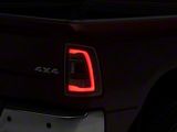 Sequential LED Tail Lights; Black Housing; Clear Lens (09-18 RAM 1500)