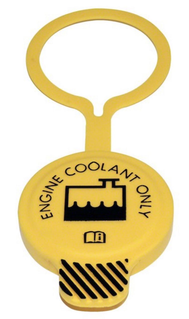 Steinjager Jeep Wrangler Coolant System Coolant Bottle Cap J0053503 (07-18 Jeep  Wrangler JK, Excluding 2.0L)