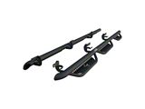 Ranch Hand Midnight Series 6-Step Wheel to Wheel Side Step Bars; Matte Black (10-26 RAM 2500 Mega Cab)
