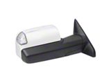 Powered Heated Auto-Fold Mirror with BSD, Puddle Light and Turn Signal; Chrome; Passenger Side (19-22 RAM 3500)