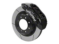 Wilwood TX6R Front Big Brake Kit with 16-Inch Slotted Rotors; Black Calipers (14-18 RAM 2500)