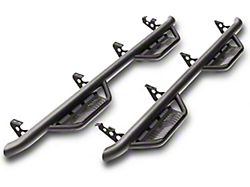 N-Fab Cab Length Podium Nerf Side Step Bars; Textured Black (19-26 RAM 2500 Mega Cab)