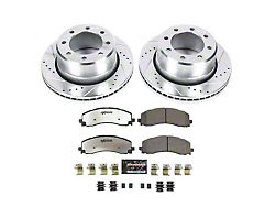 PowerStop Z36 Extreme Truck and Tow 8-Lug Brake and Pad Kit; Rear (19-22 RAM 2500)