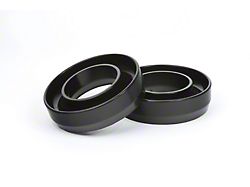 Daystar Suspension Leveling Kit; Coil Spring Spacer; Black; 1-Inch Lift; Front; Pair; Wheel Alignment Needed (03-13 RAM 2500)