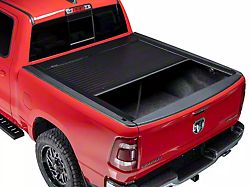 Pace Edwards JackRabbit Full Metal Retractable Bed Cover; Gloss Black (10-22 RAM 2500)
