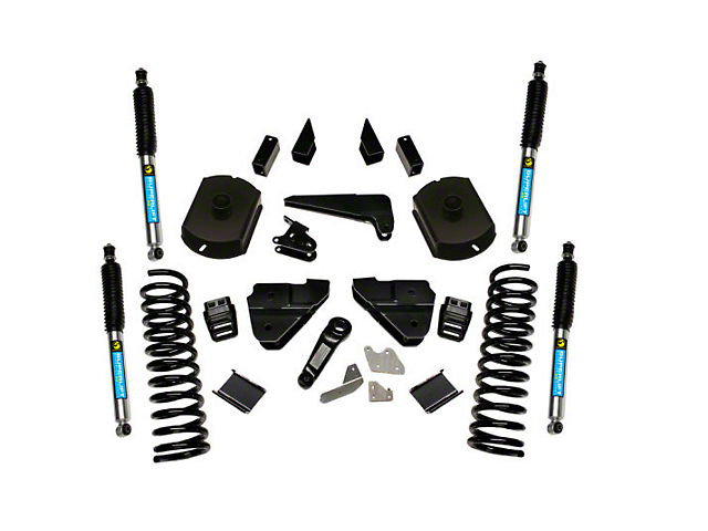 SuperLift 4-Inch Suspension Lift Kit with Bilstein Shocks (14-18 4WD 6.7L RAM 2500 w/o Air Ride, Excluding Power Wagon)