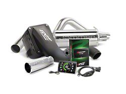 Edge Jammer Dry Cold Air Intake, Evolution CTS3 Tuner and Single Exhaust System Combo Kit; Stage 2 (07-09 6.7L RAM 2500 Quad Cab w/ Long Box)
