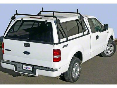 US Rack Truck Cap Rack for Caps Under 29-Inches; Black (07-21 Tundra)