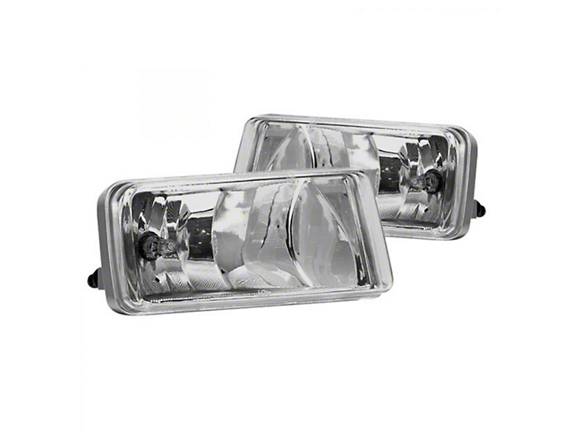 OE Style Replacement Fog Lights; Clear (07-14 Silverado 2500 HD)